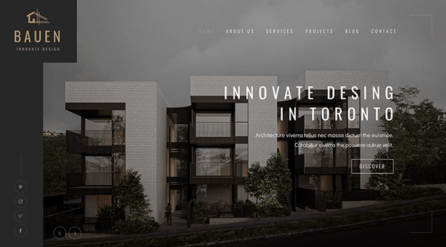 BAUEN - Architecture & Interior Template