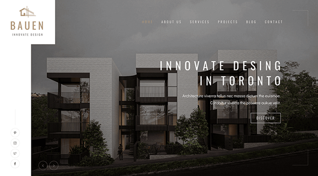 BAUEN - Architecture & Interior Template