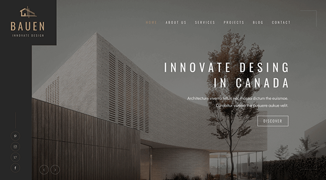 BAUEN - Architecture & Interior Template