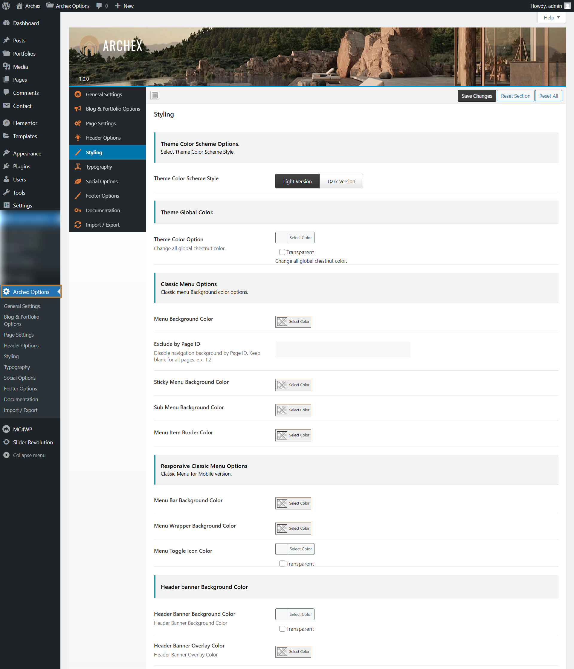 Archex-Options-‹-Archex-—-WordPress-12-30-2024_06_20_AM