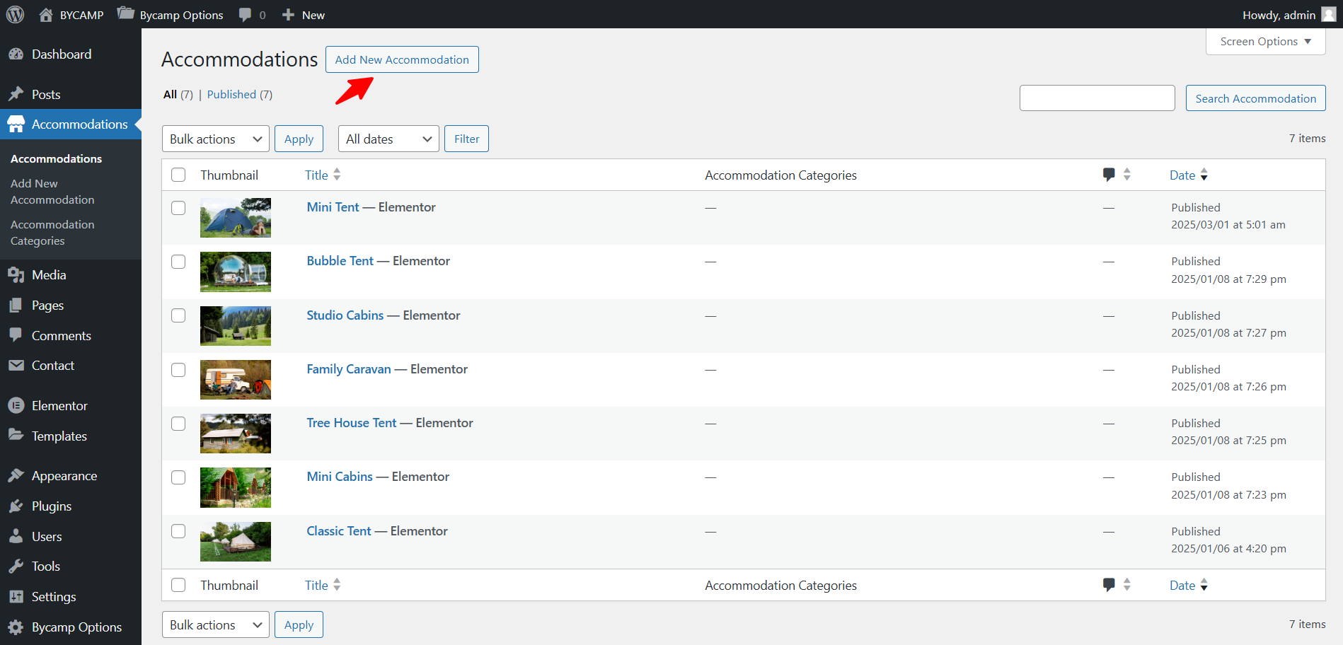 Accommodations ‹ BYCAMP — WordPress