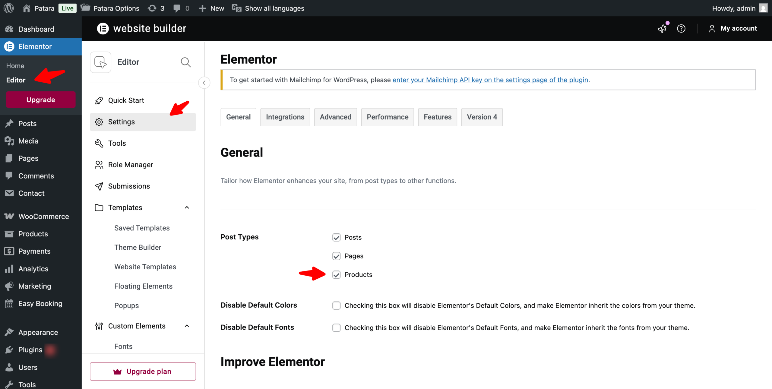 Settings-‹-Patara-—-WordPress-02-26-2026_11_29_PM
